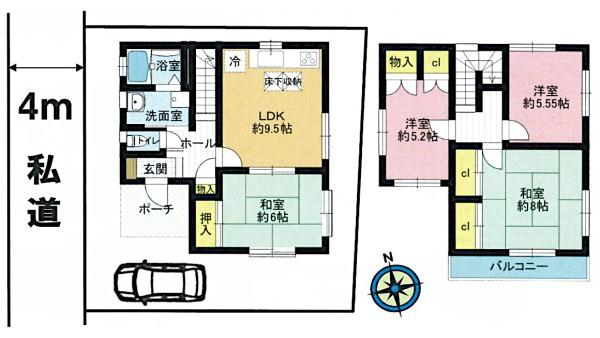 東金市　家徳（とうがねし　かとく） 中古一戸建