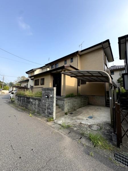 大網白里市 みずほ台1丁目の前面道路含む現地写真画像