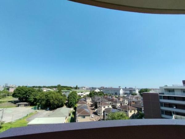 パインズマンション成田の現地からの眺望画像