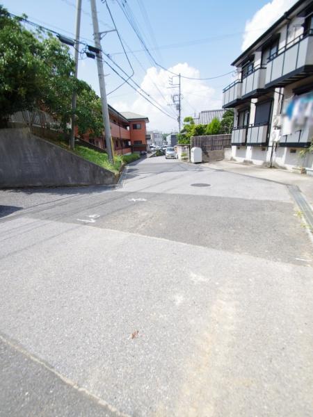 成田市　郷部　全２棟　Ｂ号棟の前面道路含む現地写真画像