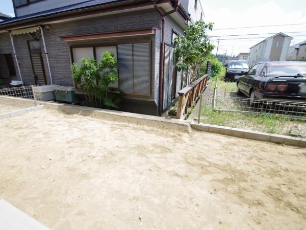 成田市　美郷台　全５棟　Ａ号棟の庭画像