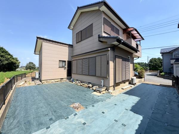 八街市　沖渡（やちまたし　おきわたし）の庭画像