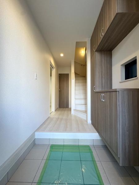 成田市　大袋（おおぶくろ）全３棟　A号棟の玄関画像