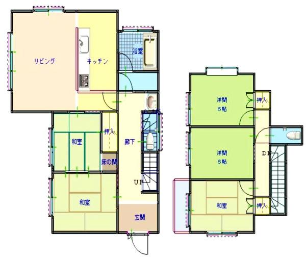 大網白里市　永田（おおあみしらさとし　ながた） 中古一戸建