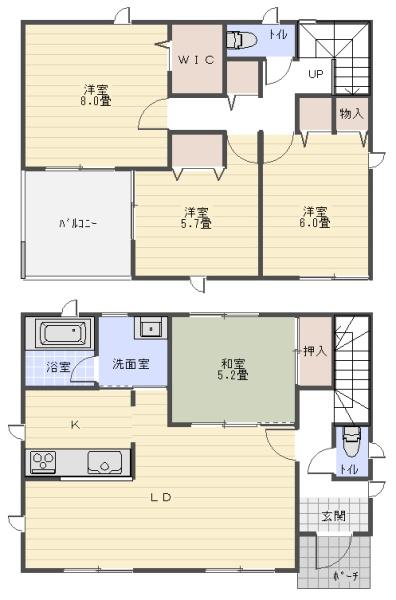八街市　八街ほの間取り画像