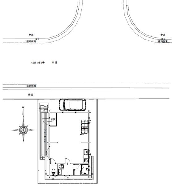 富里市　立沢新田（たつざわしんでん）の区画図画像