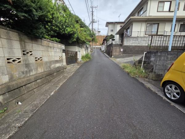 佐倉市　千成１丁目の前面道路含む現地写真画像