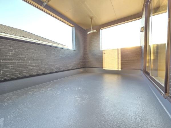 クレイドルガーデン　東金市　台方　第９　全４棟　１号棟のバルコニー画像