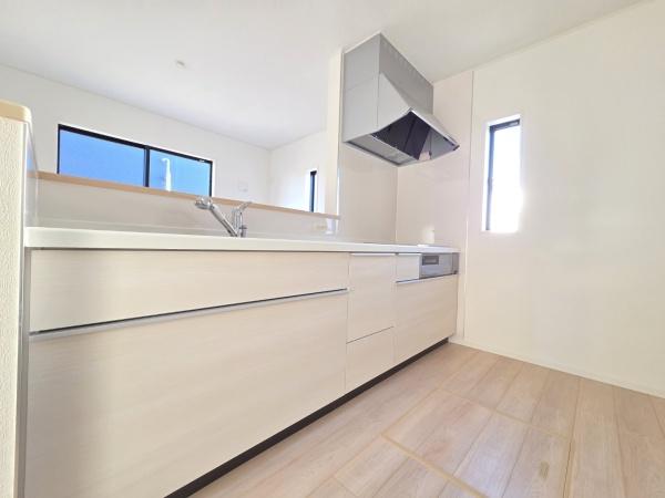 クレイドルガーデン　東金市　台方　第９　全４棟　１号棟のキッチン画像