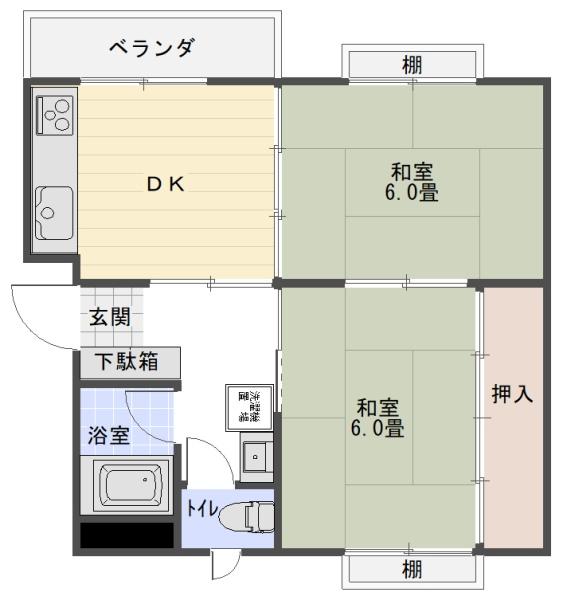 志津ハイリビング一番館の間取り画像