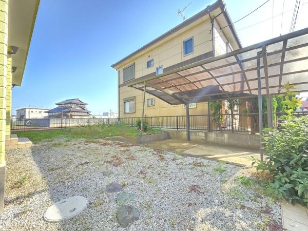 八街市八街はの中古一戸建の庭画像