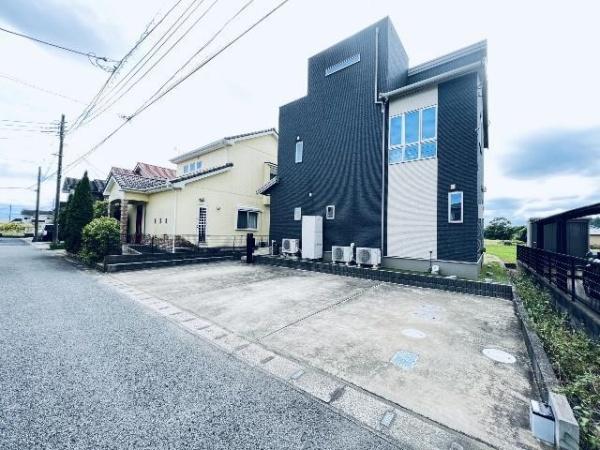 山武市 姫島の前面道路含む現地写真画像