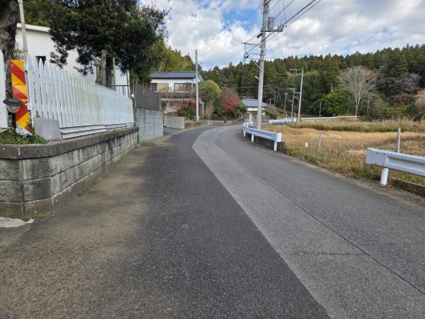 山武市 木原(さんむし きばら)の前面道路含む現地写真画像
