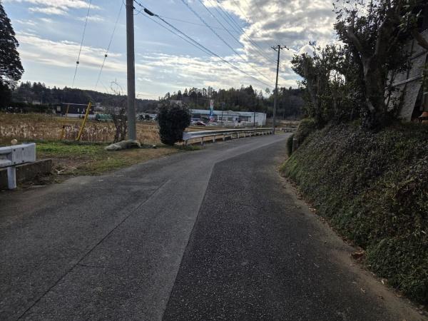 山武市 木原(さんむし きばら)の前面道路含む現地写真画像