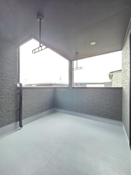 ザ・ドリームフィールド成田75(富里市七栄)1号棟のバルコニー画像