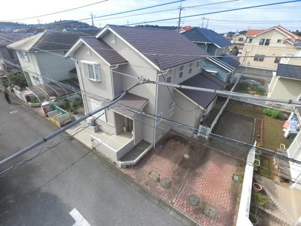 東金市　日吉台５丁目の前面道路含む現地写真画像