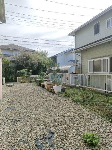 東金市　日吉台５丁目の庭画像