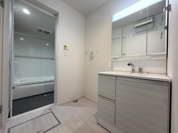 グラファーレ　富里市　御料　全９棟　８号棟の洗面台・洗面所画像