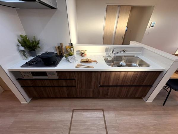 グラファーレ　富里市　御料　全９棟　９号棟のキッチン画像