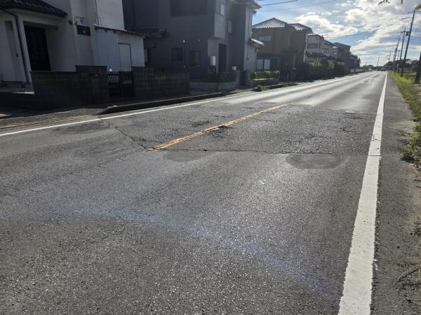 山武市 井之内(さんむし いのうち)の前面道路含む現地写真画像