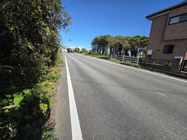 山武市 井之内(さんむし いのうち)の前面道路含む現地写真画像