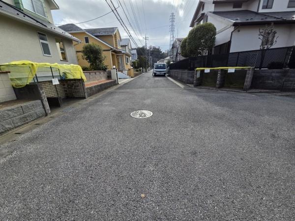 大網白里市　みずほ台３丁目の前面道路含む現地写真画像