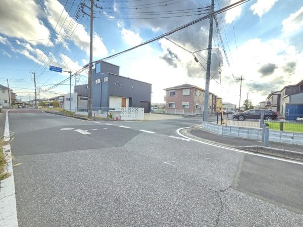 東金市 西福俵(とうがねし にしふくたわら)の前面道路含む現地写真画像