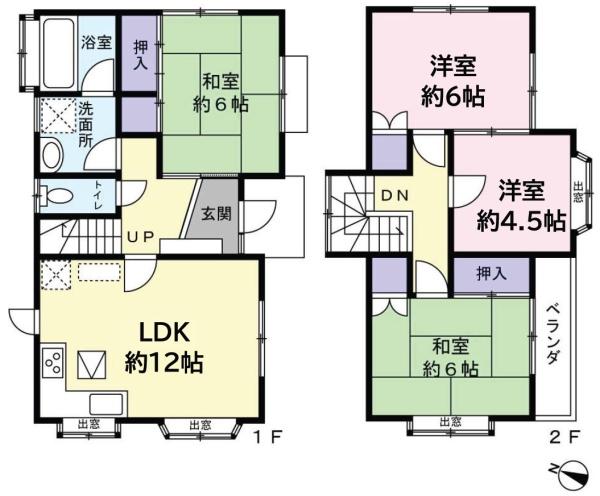 八街市　八街ろ　（やちまたし　やちまた　ろ） 中古一戸建
