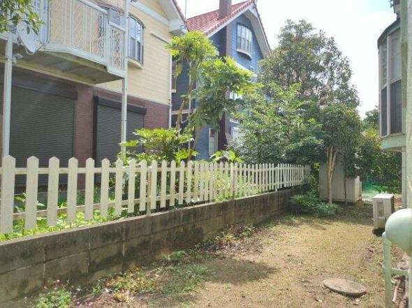 東金市　田間２丁目の庭画像