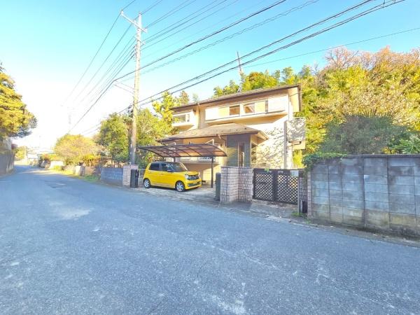 佐倉市　大佐倉（さくらし　おおざくら）の前面道路含む現地写真画像