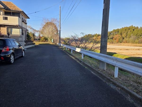 山武郡芝山町小池の前面道路含む現地写真画像