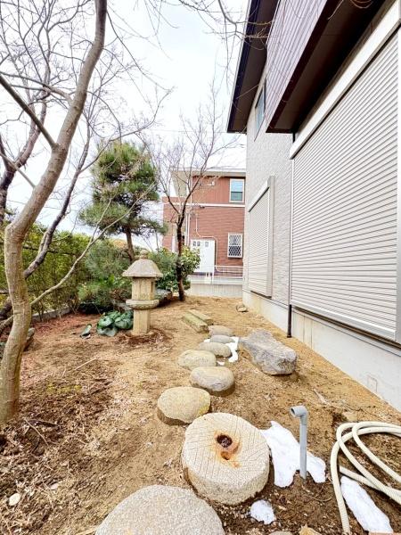 富里市　御料（とみさとし　ごりょう）の庭画像