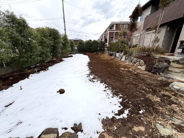 富里市　御料（とみさとし　ごりょう）の庭画像