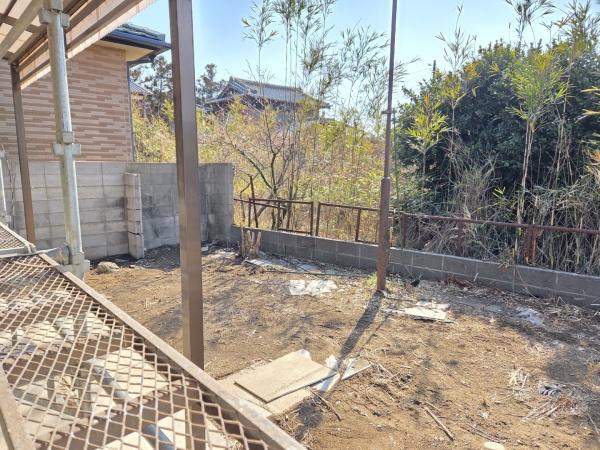 山武市 松ケ谷ロ(さんむし まつがや ろ)の庭画像