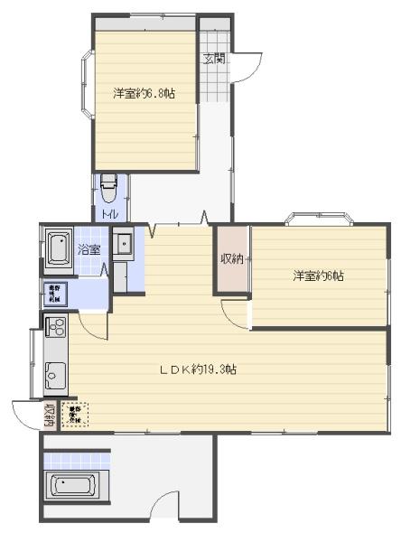 山武市　松ケ谷ロ（さんむし　まつがや　ろ） 中古一戸建