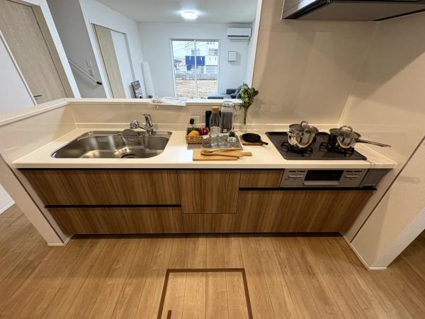 リナージュ　佐倉市　生谷　第１期　全１棟　１号棟のキッチン画像