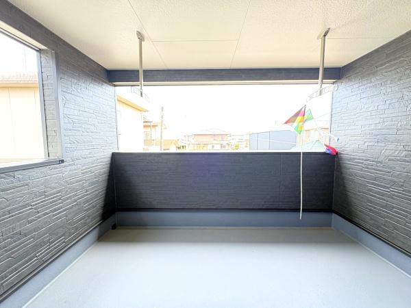 クレイドルガーデン 八街市富山 第1全1棟1号棟のバルコニー画像