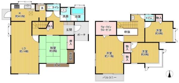 佐倉市　白銀（さくらし　しろがね）２丁目 中古一戸建