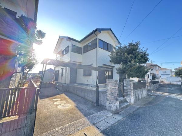 東金市　菱沼（とうがねし　ひしぬま）の前面道路含む現地写真画像