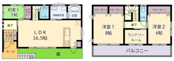 富里市 根木名(とみさとし ねこな)の間取り画像