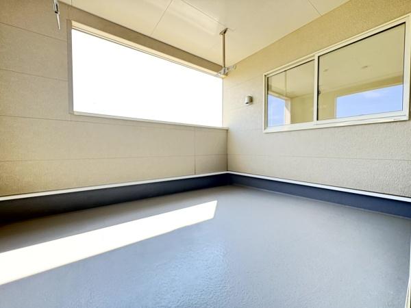 クレイドルガーデン富里市七栄　第33全14棟５号棟のバルコニー画像