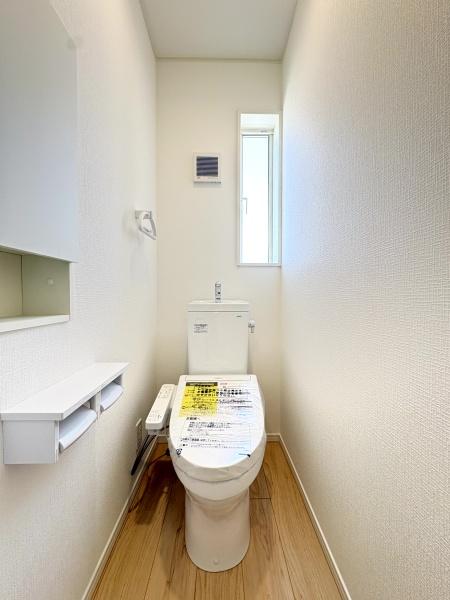 クレイドルガーデン富里市七栄　第33全14棟５号棟のトイレ画像