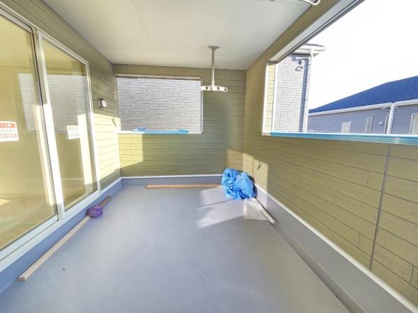 クレイドルガーデン富里市七栄　第33全14棟14号棟のバルコニー画像