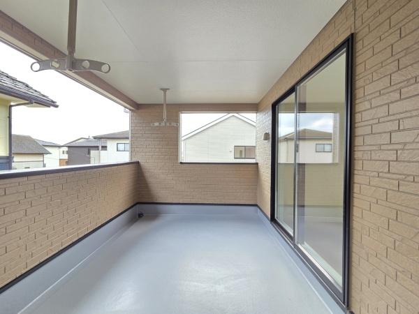 クレイドルガーデン富里市七栄第34・7棟・2号棟のバルコニー画像