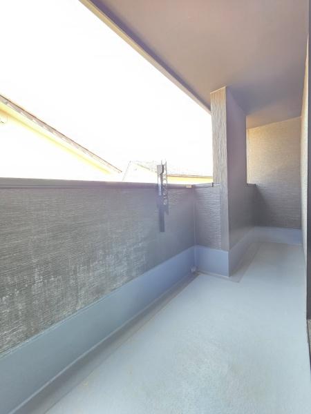 リナージュ　富里市七栄　第３期　全１棟　１号棟のバルコニー画像