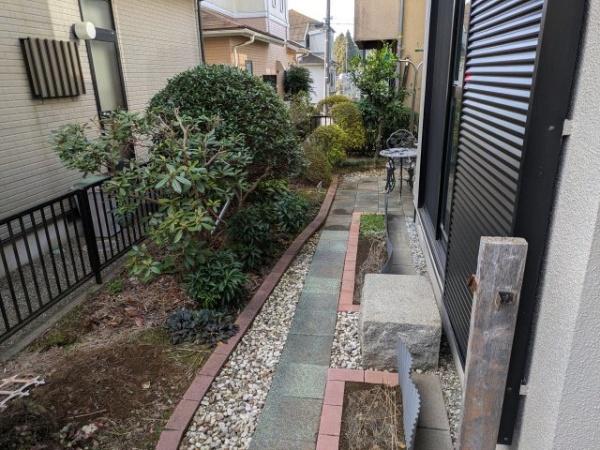 八街市　山田台（やちまたし　やまだだい）の庭画像