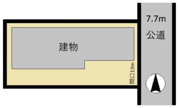 作業所・店舗付住宅・八街市八街ほの区画図画像