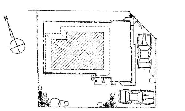 大網白里市　南飯塚（おおあみしらさとし　みなみいいづか）の区画図画像