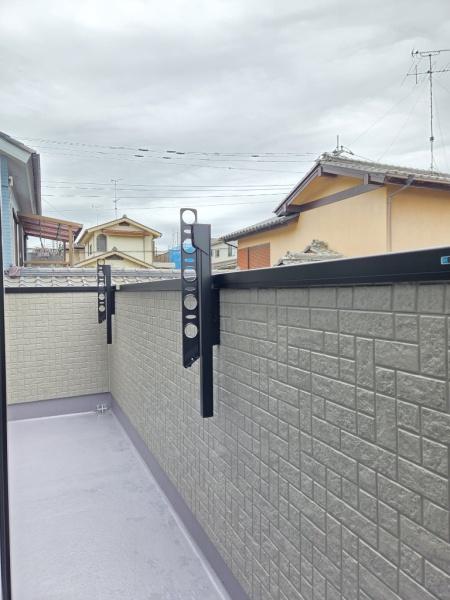 成田市 土屋 全1棟 A号棟のバルコニー画像