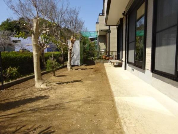 佐倉市　白銀（さくらし　しろがね）の庭画像